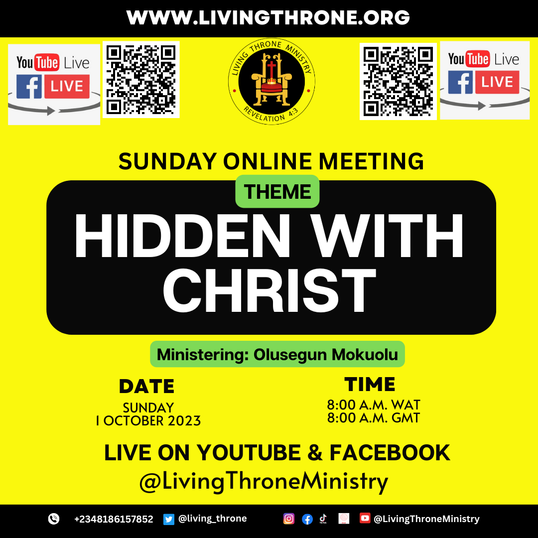 Sunday Bible Teaching original event poster